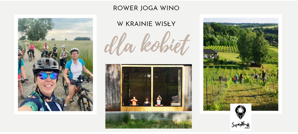 Rower,  JOGA i Wino | TYLKO DLA KOBIET